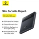 Повербанк Baseus Blade Power Digital Display HD Edition 20000mAh 100W 6A з технологією QC3.0+PD3.0 - зображення 4