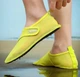 Взуття для пляжу і коралів аквашузи Diving shoes жовті плоска підошва 36-37 ( 23 см ) 242 - зображення 2