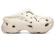 Жіночі крокси Crocs Caged Clog Chalk 211141-0WV бежеві з коричневою підошвою 40-41 (M8/W10) 26 см - зображення 1