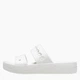 Жіночі шльопанці для пляжу Crocs Baya Platform Sandal White Білі 208188-100 W7/37-38/23.8см - зображення 4