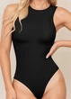 Женский боди с майкой и бразилианами 1265 Simple Comfort (2019-46-03) Черный 46 No Brand (L) - изображение 2