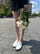Мюлі жіночі шкіряні 37р. з чорним шкіряним підкладом лотос (105/4) - зображення 10