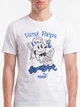 Футболка хлопковая длинная мужская Puma Graphics 69349402 2XL White с принтом (4069161678134) - изображение 4