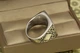 Кольцо Xuping Jewelry Печатка Большой квадрат р 18 серебристое - изображение 3