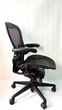 Крісло Herman Miller Аерон Ремастерд Чорний Онікс розмір С AER1С33DW ALP BLX BLX BB BK 23105 - зображення 3