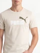 Футболка хлопковая длинная мужская Puma Essentials Graphics 68470886 2XL Alpine Snow-White (4069161738524) - изображение 4