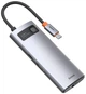 Док-станція Baseus Type-C з гігабітним Ethernet-адаптором та USB 3.0 Сіра - зображення 3