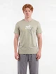 Футболка хлопковая длинная мужская Puma Essentials Graphics 69203161 M Pebble Gray с принтом (4069161729201) - изображение 1