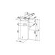 Вытяжка кухонная Faber CYLINDRA PLUS WH GLOSS (CYLINDRAPLUSWHGLOSS) FABER CYLINDRAPLUSWHGLOSS 1040858 - изображение 2