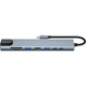 Концентратор Dynamode USB-C 8-in-1 HDMI 4K30Hz + 1xRJ45 + 1xUSB 3.0 + 1xUSB 2.0 + 1xUSB-C PD (BYL-2017L) Dynamode BYL-2017L 1040237 - зображення 5