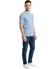 Футболка мужская базовая Lee Cooper Logo Essentials 59841218.2 L голубая (2598412184305) - изображение 4