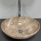 Умывальник (раковина) VBI PARMA DARK BROWN STONE GLOSSY накладной - изображение 2