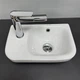 Умывальник подвесной VBI CUPI R 360x220x140мм прямоугольный белый VBI-015625 - изображение 5