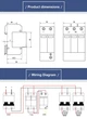 Устройство защиты от импульсных перенапряжений УЗИП CHYT YTTS1-PV DC 40kA 600V - изображение 4