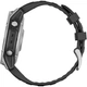 Смарт-годинник Garmin Fenix E 47mm AMOLED Stainless Steel with Black Silicone Band (010-03025-02/00) - изображение 7