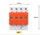 Устройство защиты от импульсных перенапряжений УЗИП SHRMW RMU1-C60 AC 4P 60kA 3 фазы - изображение 2