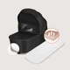 Універсальна коляска 3 в 1 Lionelo FREYA 3IN1 BLACK ONYX - зображення 6