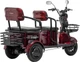 Електричний трицикл Corso «RAW» RW-756698 (1) + 1 ЯЩИК АКУМ, двигун 1200W, акумулятор 72V/28Ah графеновий, колеса 300-10, в коробці - Червоний - изображение 5