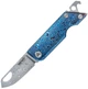 Ніж складаний кишеньковий SRM 6435 Damascus / Titanium Блакитний (6435-TL) - зображення 1