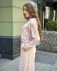 Женский костюм из велюра кофта на змейке с капюшоном и штаны-палаццо Капучино Maybel 3XL 220/1 (3791_6) - изображение 5