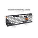 Клавиатура OfficePro SK985BO Bluetooth/Wireless UA Black/White (SK985BO) - изображение 7