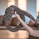 Мягкая плюшевая игрушка handmade Удав 118 см амигуруми вязаный крючком - изображение 5