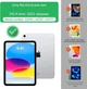 Чехол-клавиатура для планшета iPad 10.9" 10th Gen/11" 11th Gen черный, беспроводная Bluetooth, съемная QWERTZ - изображение 4