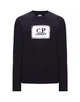 C.P. Company - мужская кофта с длинным рукавом Long Sleeve Jersey 30/1, темно-синяя, M - изображение 1