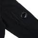 Свитшот C.P. Company Hooded Open Light Fleece, черный, XL - изображение 10