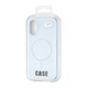 Чехол Silicone Case Full Cover with MagSafe iPhone 17 Mist Blue - изображение 2