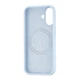 Чехол Silicone Case Full Cover with MagSafe iPhone 17 Mist Blue - изображение 3