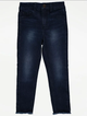 Джинсы George Dark Wash Skinny Jeans для девочки 6-7 лет (116-122 см) Темно-синие - изображение 1