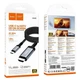 Адаптер Hoco UA43 Type-C to HDTV HD screen mirroring cable Metal Gray - зображення 2