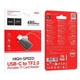 Адаптер Hoco HB53 Type-C mini TF card reader 2.0 Black - изображение 2