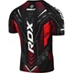 Футболка компрессионная RDX IMMAF Approved Half Sleeves Compression Shirt (CSH-IMF-1R) Black/Red XXL - изображение 2