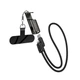 Кабель Hoco X126 Experto PD30W lanyard charging data cable iP(L-0.35M) Black - зображення 1