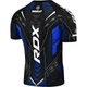 Футболка компрессионная RDX IMMAF Approved Half Sleeves Compression Shirt (CSH-IMF-1U) Black/Blue L - изображение 2