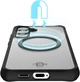 Чохол ItSkins Hybrid R Solid with MagSafe для Samsung Galaxy S24 Plus (S926) (SGKP-HRSMA-PBTR) Transparent/Black - зображення 5