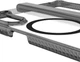 Чохол ItSkins Hybrid R Hinge with MagSafe для Samsung Galaxy Fold 6 (F956) (SGQ6-HIMCL-BKTR) Clear/Smoke - изображение 4