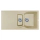 Кухонная мойка Adamant NEW LINE PLUS ivory 975x495x235 мм, с крылом 97,5 см - изображение 1