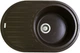 Кухонная мойка Adamant ELLIPSIS коричневая 765x495x200 мм, с крылом 76,5 см - изображение 1
