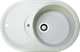 Кухонная мойка Adamant SHELL белая 770x495x200 мм, с крылом 77 см - изображение 1