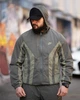 Спортивний костюм RETRO Nike ТР6946, хакі, чоловічий, костюм плащівка краш RETRO Nike М - зображення 7