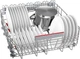 Посудомийна машина вбудовувана BOSCH SMV6ECX86Q - изображение 5
