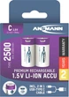 Akumulator Ansmann Li-Ion C 2500 mAh 1.5V USB-C 2 szt. (1313-0004) - obraz 2