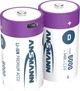 Акумулятор Ansmann Li-Ion D 6000 mAh 1.5V USB-C 2 шт. (1314-0005) - зображення 1