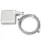 Мережевий блок живлення для ноутбука Apple MacBook 20.3V 3A 61W USB Type-C квадратний з вилкою та кабелем - зображення 1