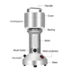 Кофемолка DSP KA-3025 650 Вт ножова ротаційна електрична з нержавіючої сталі 100 г для помелу кофе круп спецій компактна побутова 220–240 В - изображение 6