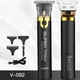 Машинка для стрижки VGR V-082 акумуляторна тример для волосся і бороди з USB зарядкою 300 хв роботи насадки 1 2 3 мм нержавіючі леза - зображення 7