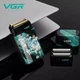 кумуляторний шейвер VGR V-309 LED дисплей IPX6 фольгова електробритва для обличчя та тіла 7500 об/хв 3 швидкісні режими Li-Ion 1200 мАг USB зарядка чорний бритва для бороди та щетини - изображение 2